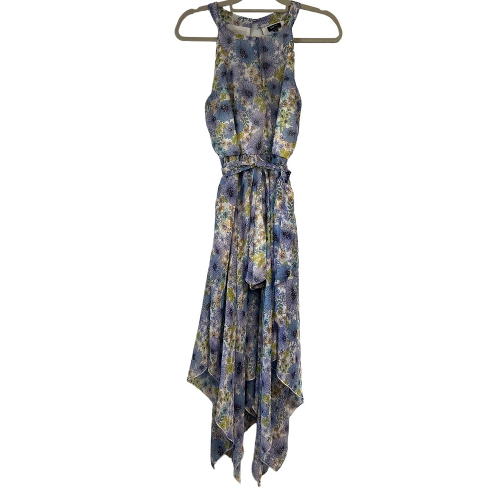 Zunie floral Romper belted size 14 girl NWT